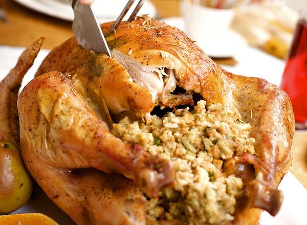 turkey with stuffing